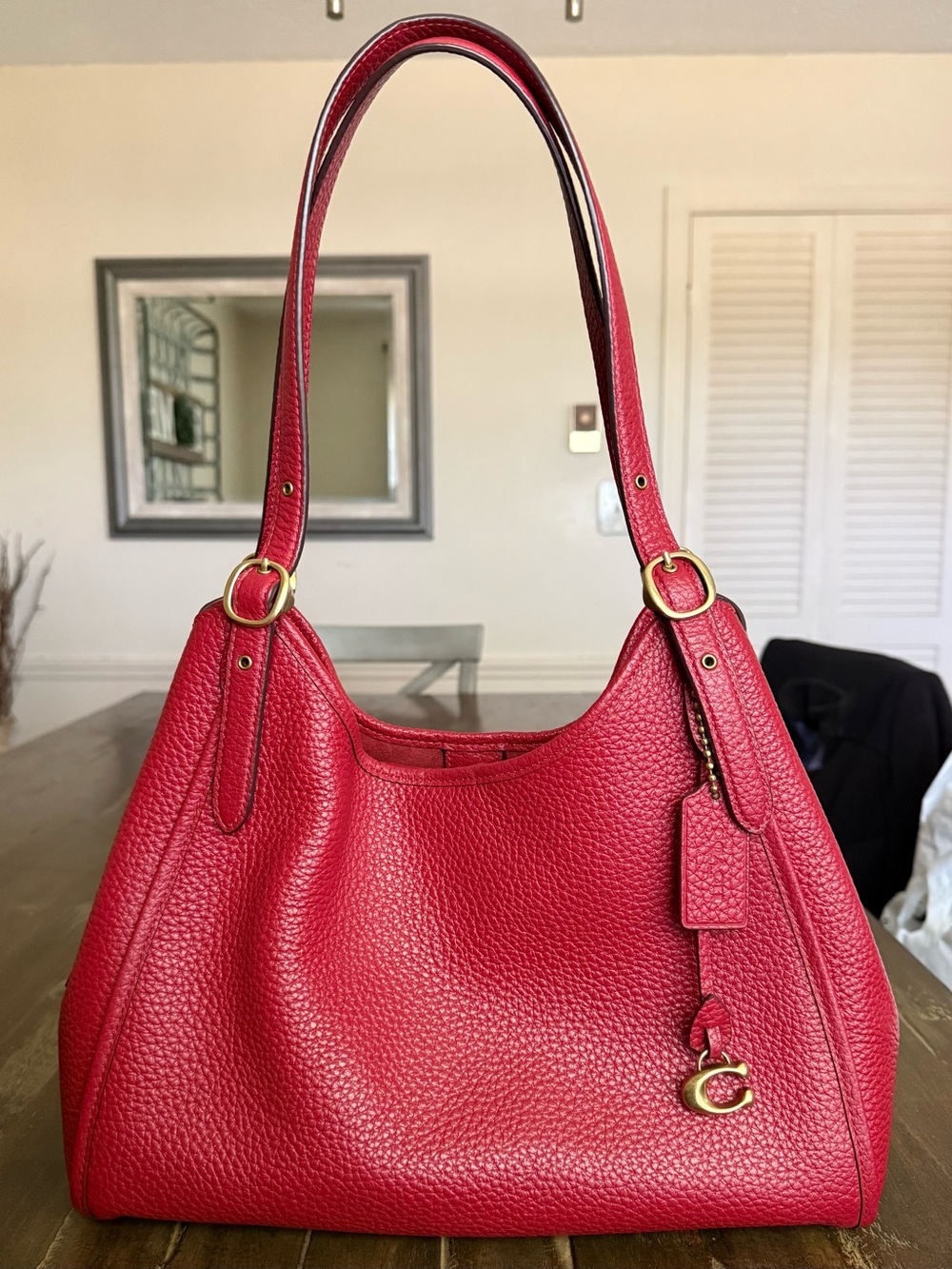 Coach Lori in Brick Red